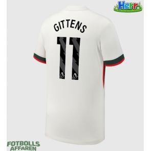Chelsea Jamie Gittens #11 Bortatröja 2025-26 Kortärmad